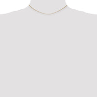14k .85mm Spiga Chain