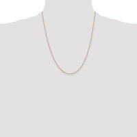14k 1mm Singapore Chain