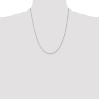 14k WG 1.1mm Singapore Chain