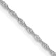 14k WG 1.1mm Singapore Chain
