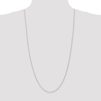 14k WG 1.1mm Singapore Chain
