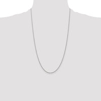 14k WG 1.1mm Baby Rope Chain