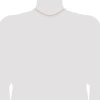 14k 1.1mm Baby Rope Chain