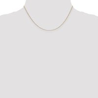 14k .9mm Cable with Spring Ring Clasp Chain