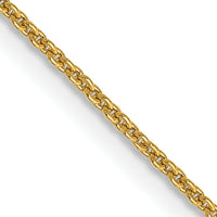 14k .9mm Cable with Lobster Clasp Chain