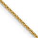 14k .9mm Cable with Lobster Clasp Chain