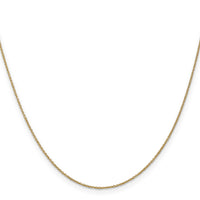 14k .9mm Cable with Lobster Clasp Chain