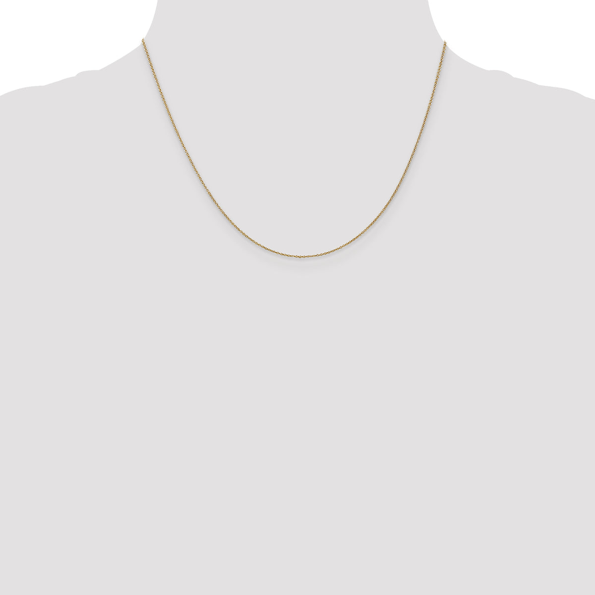 14k .9mm Cable with Lobster Clasp Chain