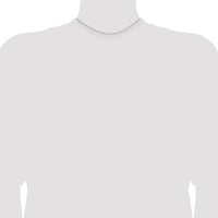 14k White Gold 1.2mm Cable Chain