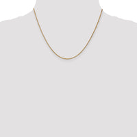 14k 1.25mm Spiga Chain