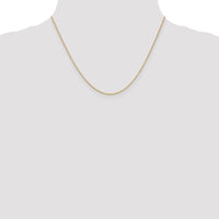 14k 1.2mm Cable Chain