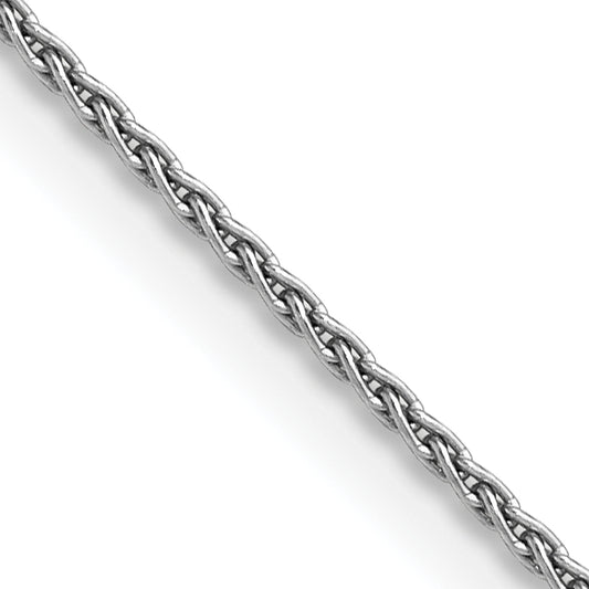 14k White Gold 1.5mm Parisian Wheat Chain