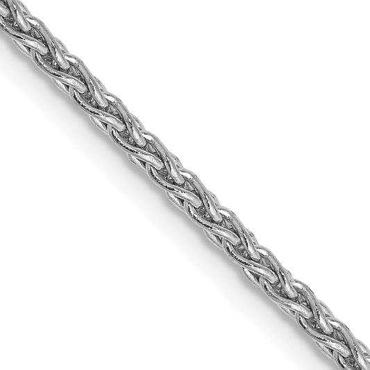 14k White Gold 1.75mm ParisianWheat Chain