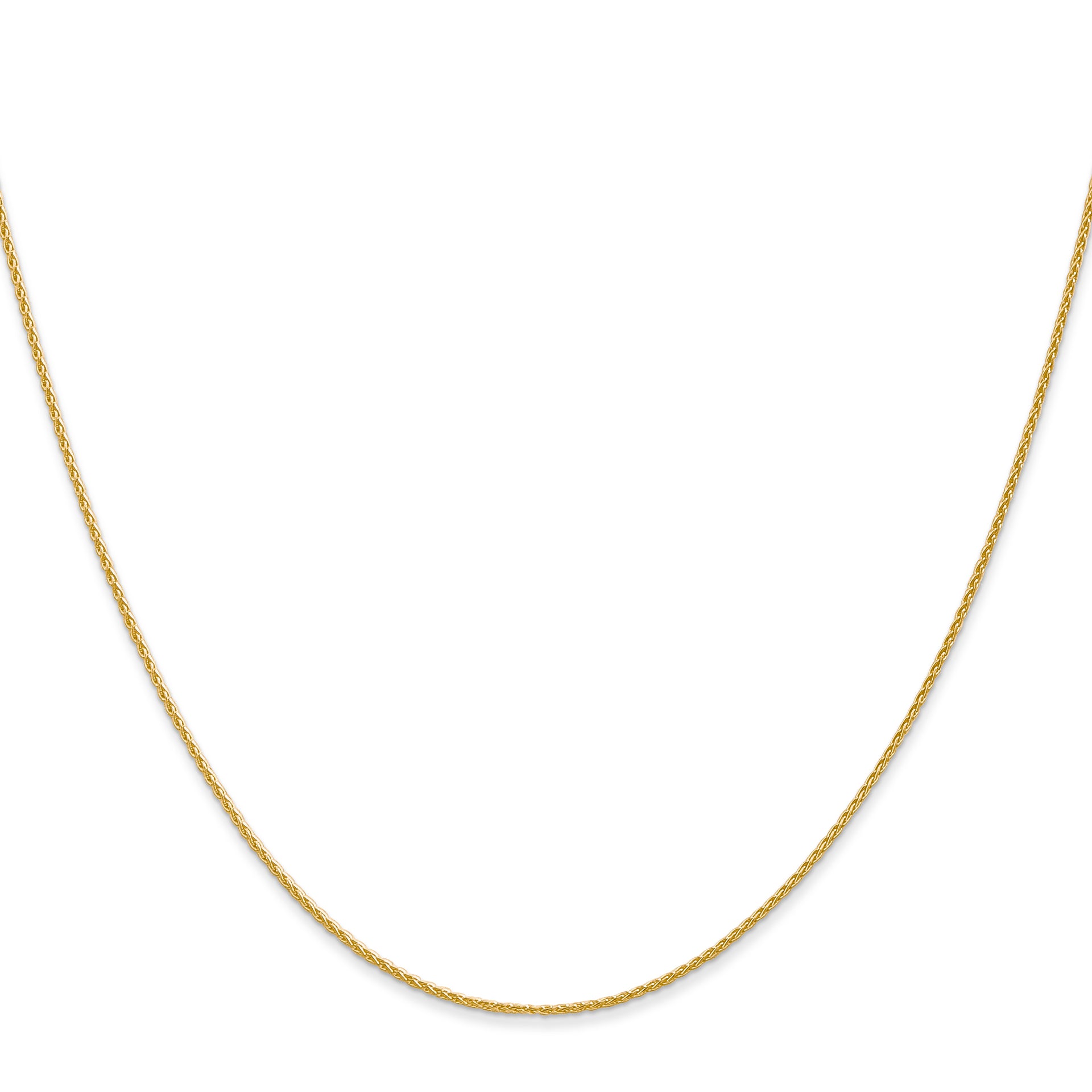 14k 1mm Parisian Wheat Chain