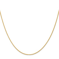 14k 1mm Parisian Wheat Chain