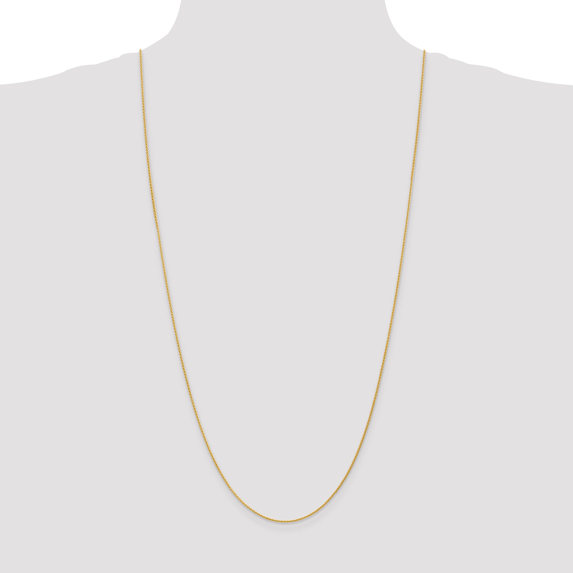 14k 1.2mm Parisian Wheat Chain