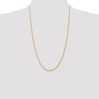 14k 1.5mm Parisian Wheat Chain