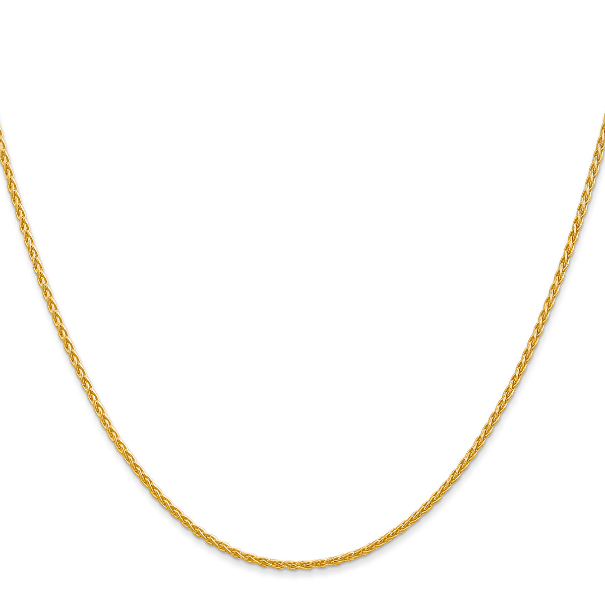 14k 1.5mm Parisian Wheat Chain