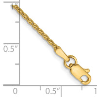 14k 1.5mm Parisian Wheat Chain