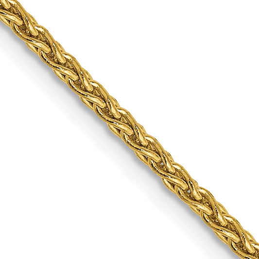 14k 1.75mm Parisian Wheat Chain