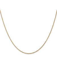 14k .8mm Light-Baby Rope Chain