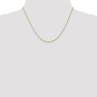 14k 1.15mm Rolo Pendant Chain