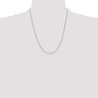 14k 1.55mm Rolo Pendant Chain