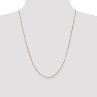 14k 1.55mm Rolo Pendant Chain