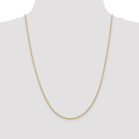 14k 1.4mm Forzantine Cable Chain