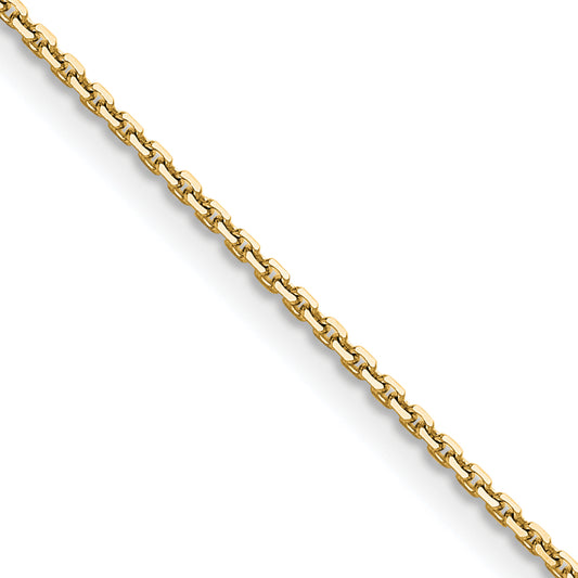 14k 1.2mm D/C Cable Chain