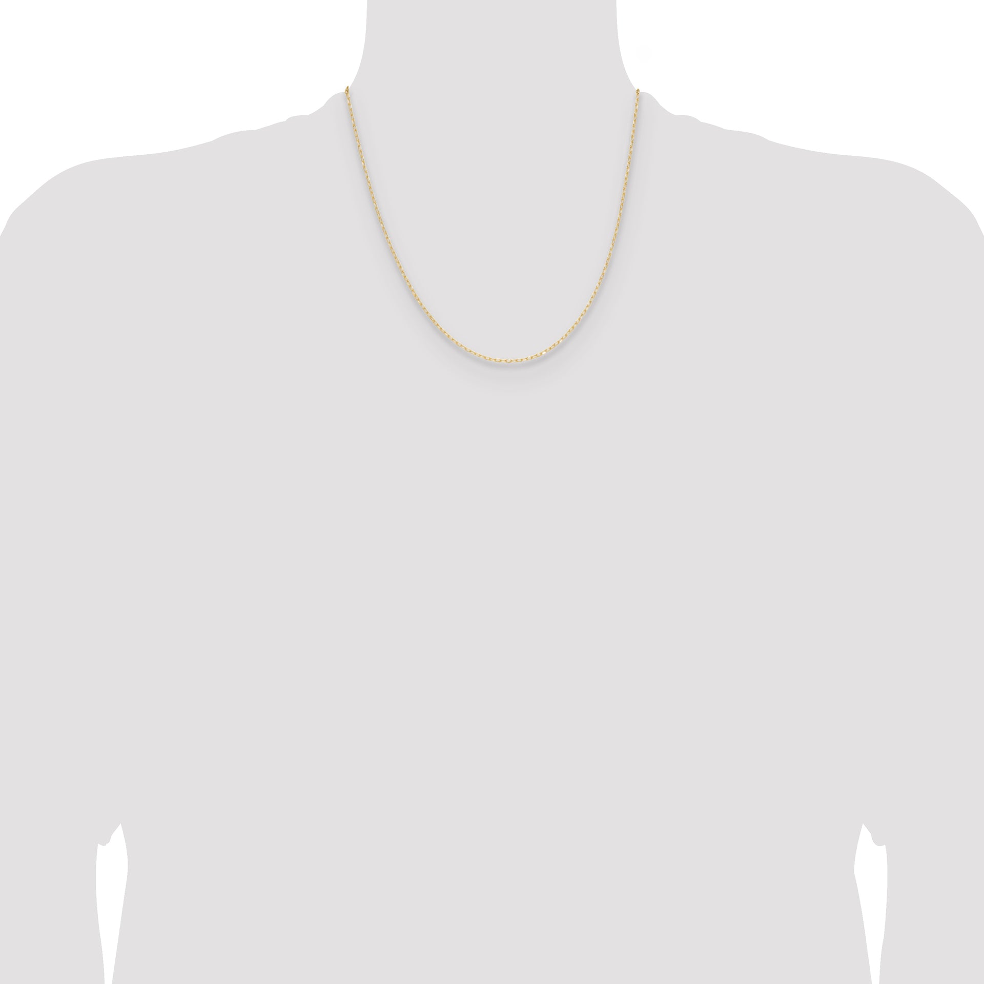 14k .8mm D/C Forzantine Cable Chain