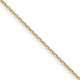 14k .8mm D/C Forzantine Cable Chain