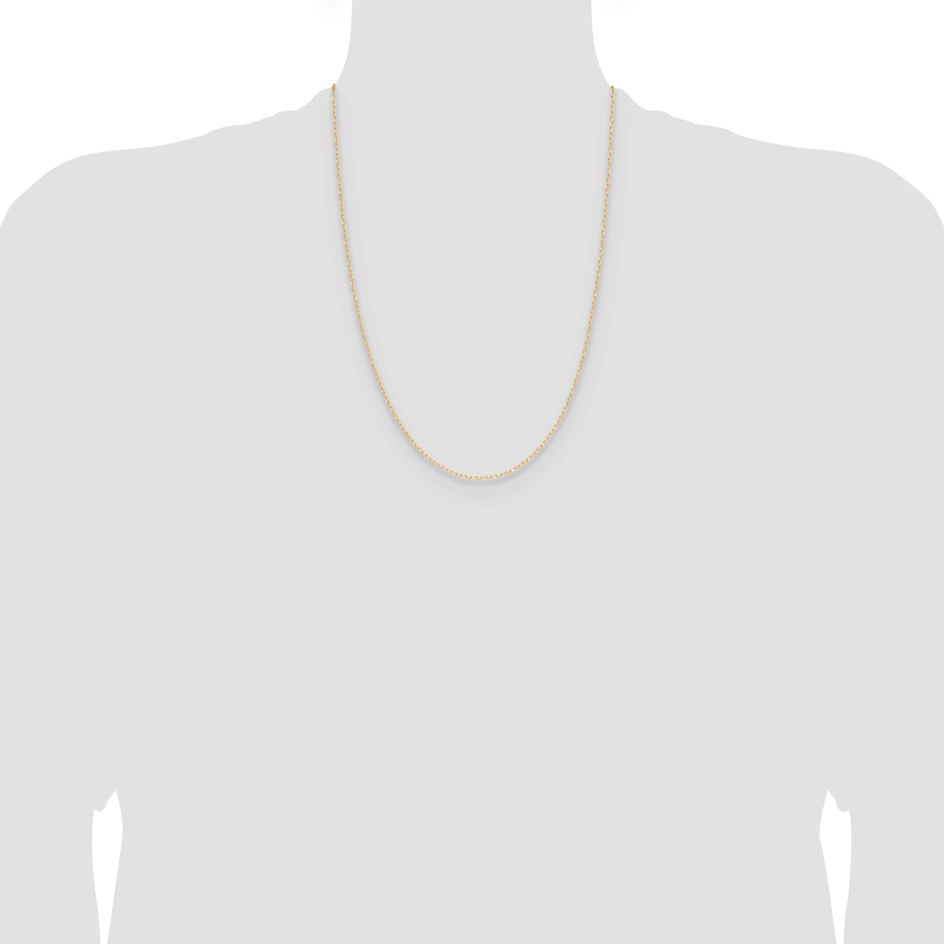 14k .8mm D/C Forzantine Cable Chain