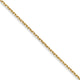 14k 1.0mm D/C Forzantine Cable Chain