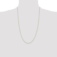 14k .8mm D/C Cable with Lobster Clasp Chain
