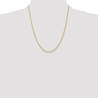14k 1.3mm Heavy-Baby Rope Chain