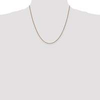 14k 1.25mm D/C Spiga Chain