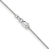14k White Gold .9mm Cable with Lobster Clasp Chain