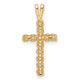 14k Latin Cross Pendant Mounting