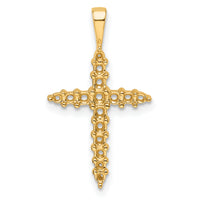 14k Diamond Cross Mounting
