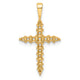 14k Diamond Cross Mounting