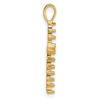 14k Diamond Cross Mounting