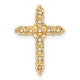 14k 3/4ct Cross Chain Slide Mounting