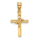 14k Diamond Cross Mounting
