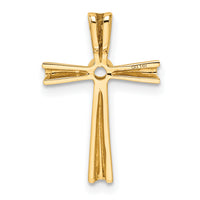 14k Cross Pendant Mounting