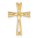 14k Cross Pendant Mounting