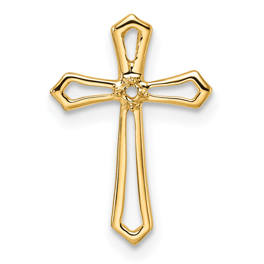 14k Passion Cross Pendant Mounting