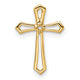 14k Passion Cross Pendant Mounting