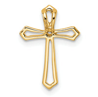 14k Passion Cross Pendant Mounting