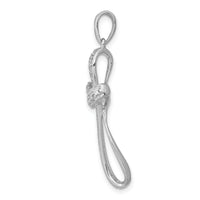 14k White Gold 1/5ct. Diamond Cross Pendant